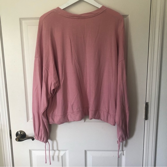 GAP cropped v-neck sweatshirt - Picture 5 of 5